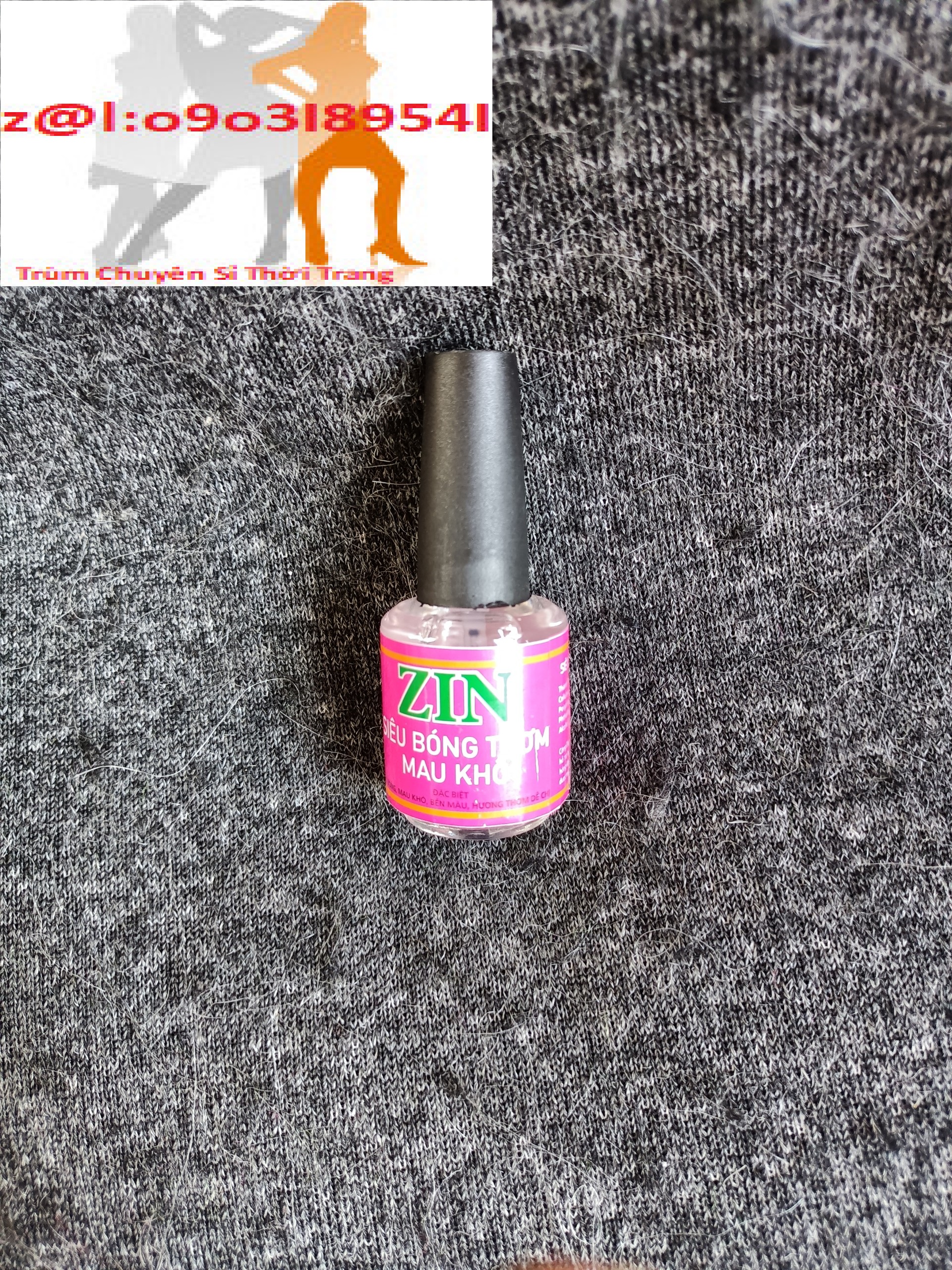 Sơn siêu bóng thơm mau khô 15ml Zin