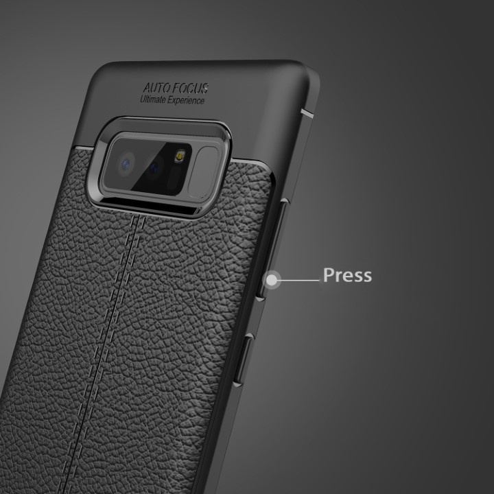 Ốp Silico Vân Da Cho Samsung Galaxy Note 8 - Auto Focus
