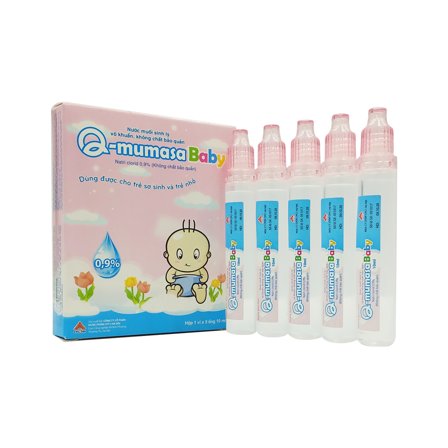 Combo 15 hộp nước muối vô khuẩn 10ml (75 ống)