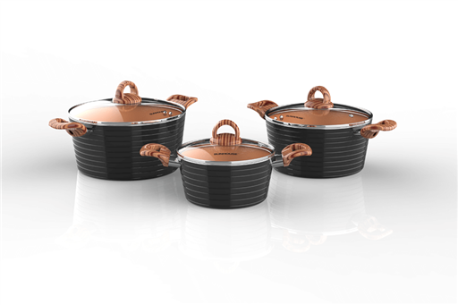 BỘ NỒI CERAMIC ĐÁY TỪ SUNHOUSE SHG2003MCA