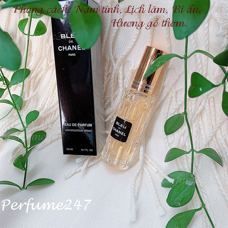 NƯỚC HOA NỮ MINI CHIẾT PHÁP 20ML THƠM LÂU (MÙI NGẪU NHIÊN)