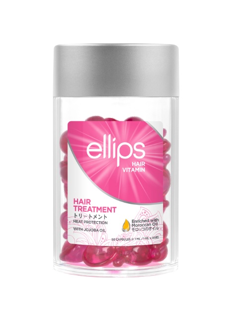Serum Dưỡng Tóc Ellips Vitamin Phục Hồi Hư Tổn Hũ 50 viên Hair Vitamin Moroccan Oil Hair Treatment Jar