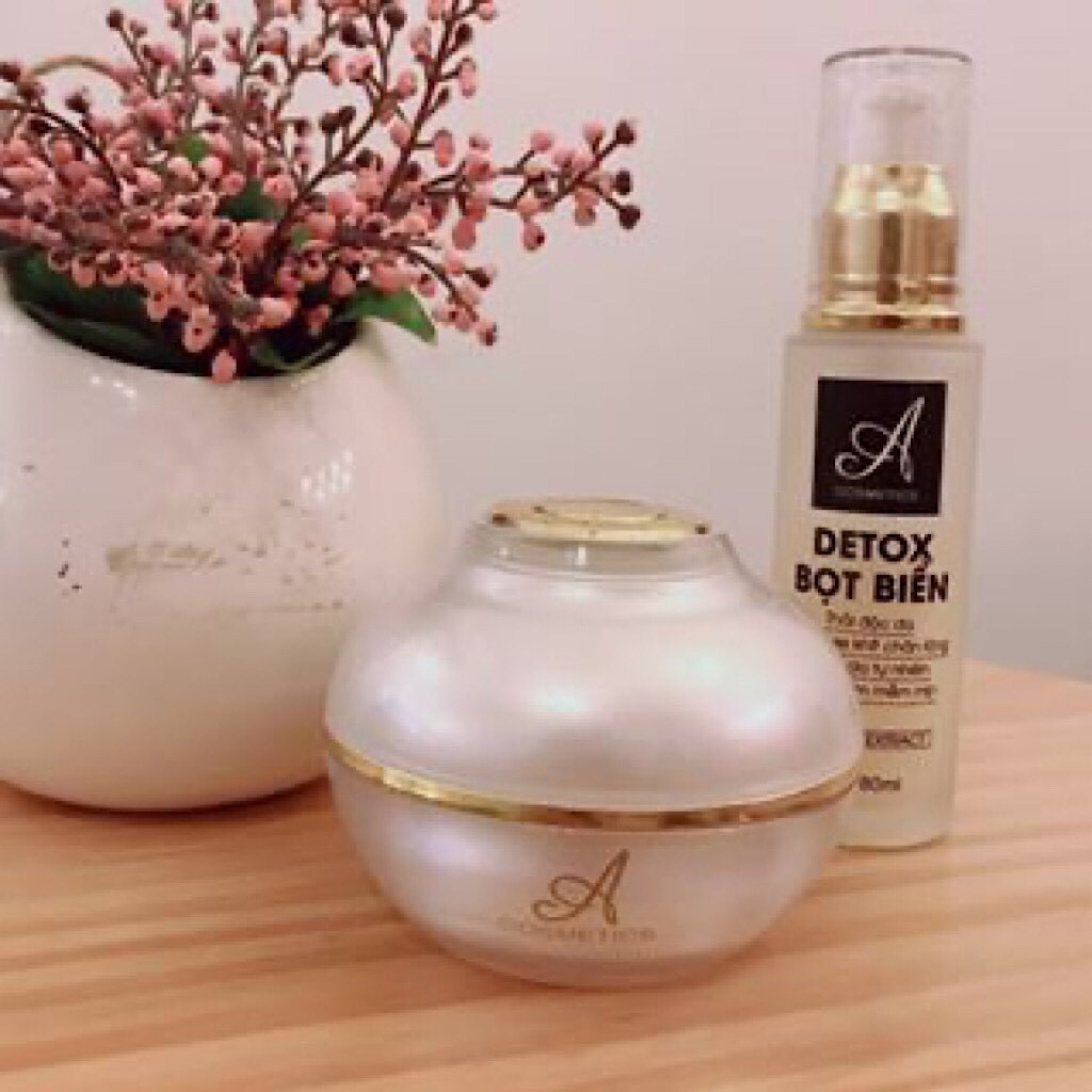 Kem dưỡng trắng da mặt COMBO Detox Bọt Biển và Face Pháp Acosmetic BonBen Shop