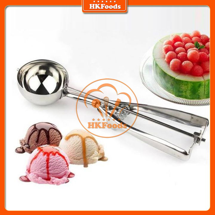Muỗng múc kem inox đa năng 6cm