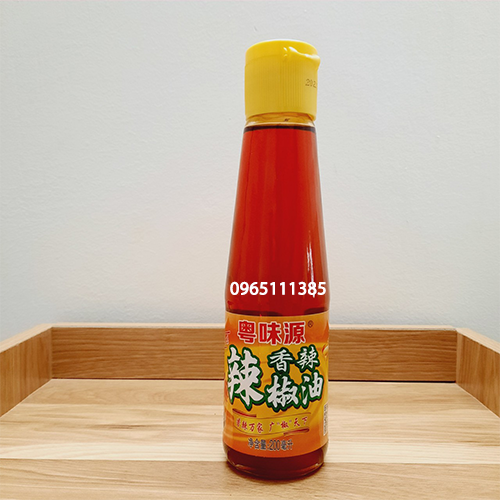 Dầu Ớt Đỏ 200g - Loại Chuẩn