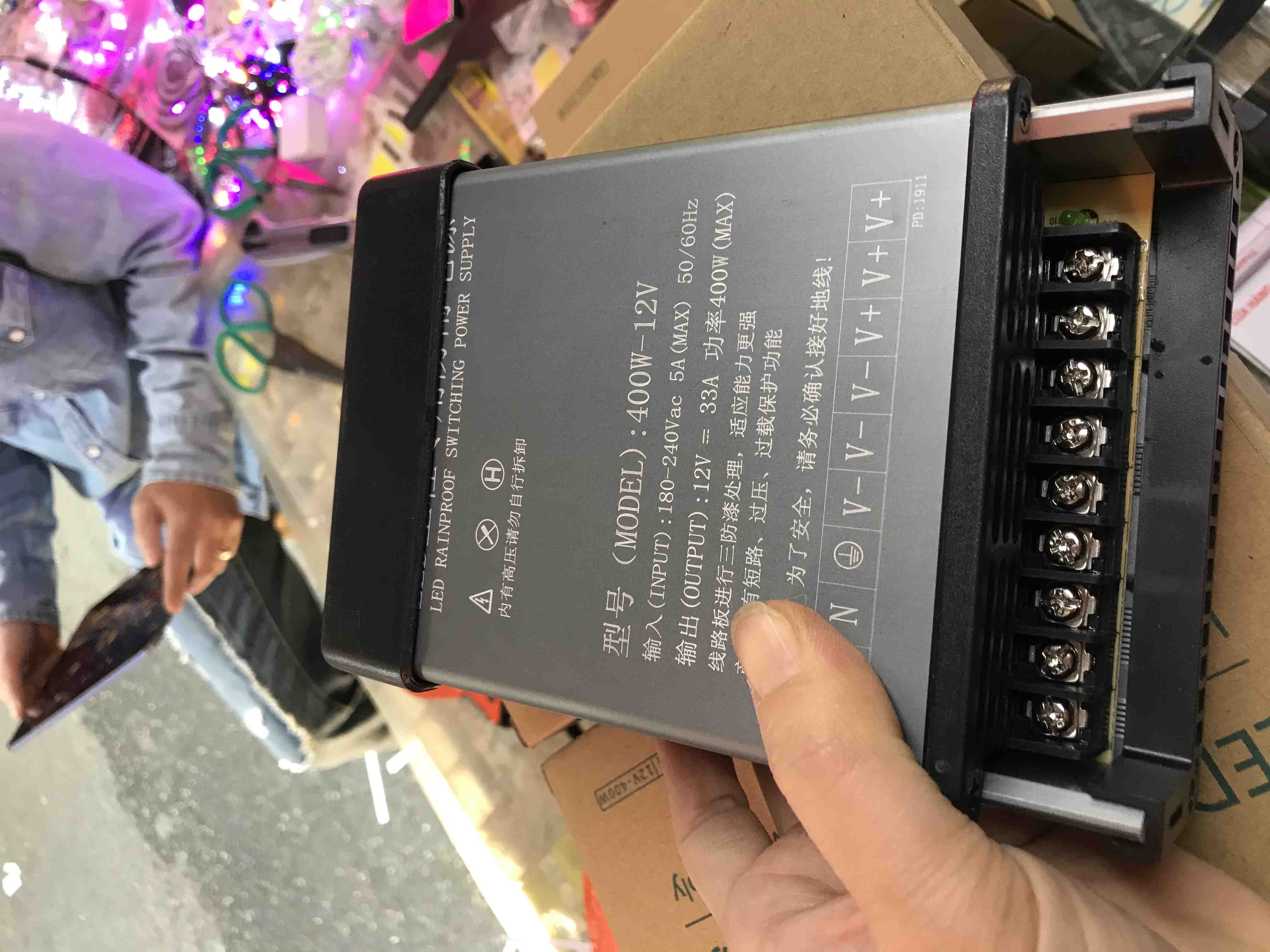 Nguồn 12v 33a ngoài trời đủ công suất - nguồn 12v 33a nt