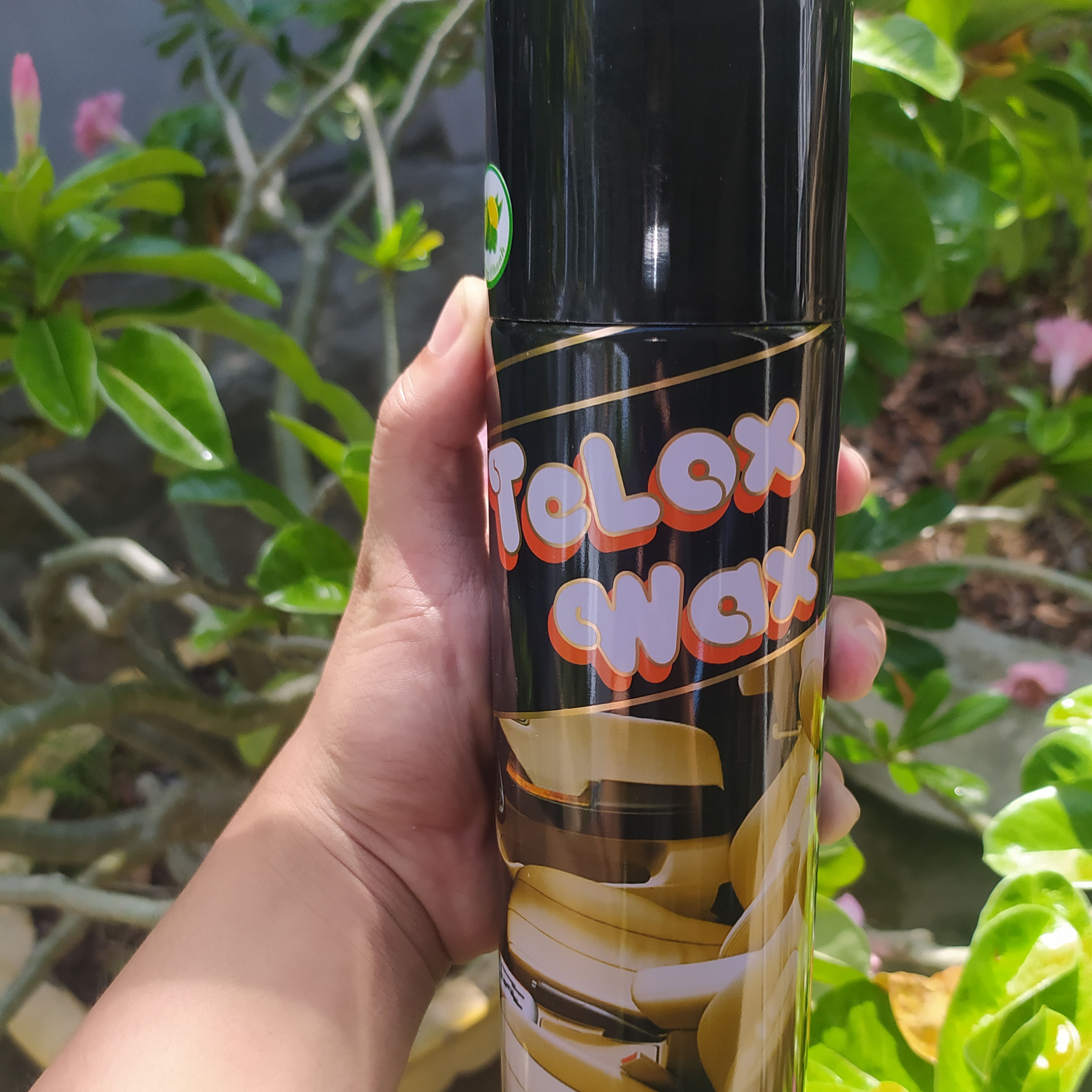 Telox was phủ bóng dàn áo xe máy