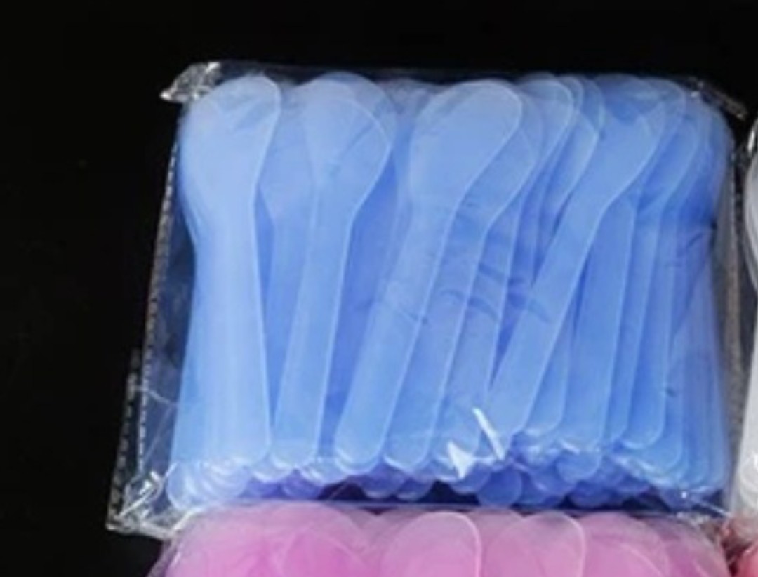 Combo 100 muỗng múc kem [màu xanh dương]