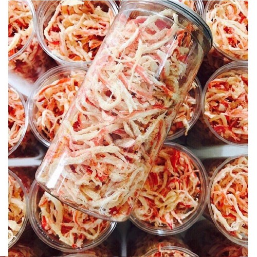 150gr Mực xé sợi hấp nước cốt dừa