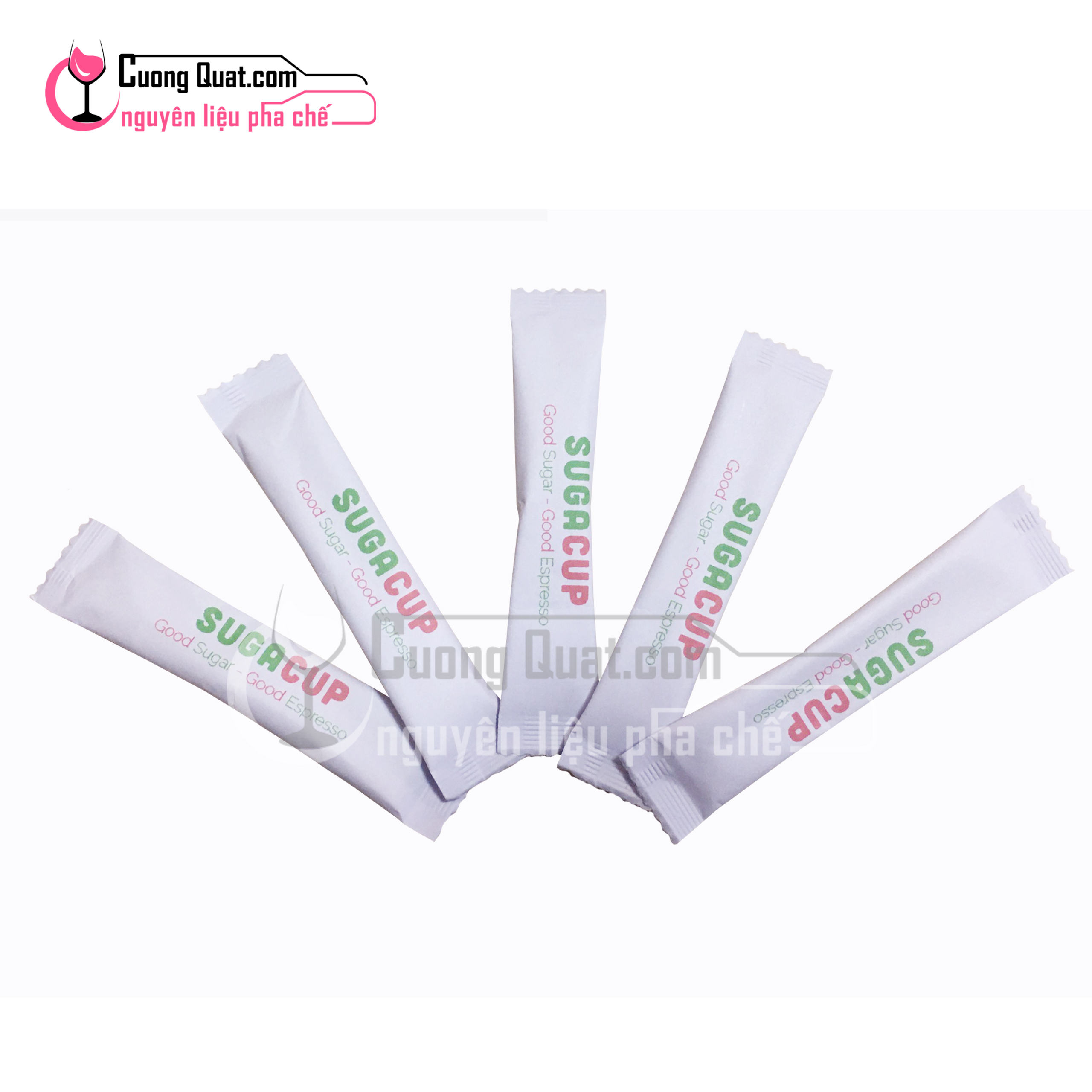 Đường Túi Giấy Cafe 100 Gói KLT 500g ngẫu nhiên
