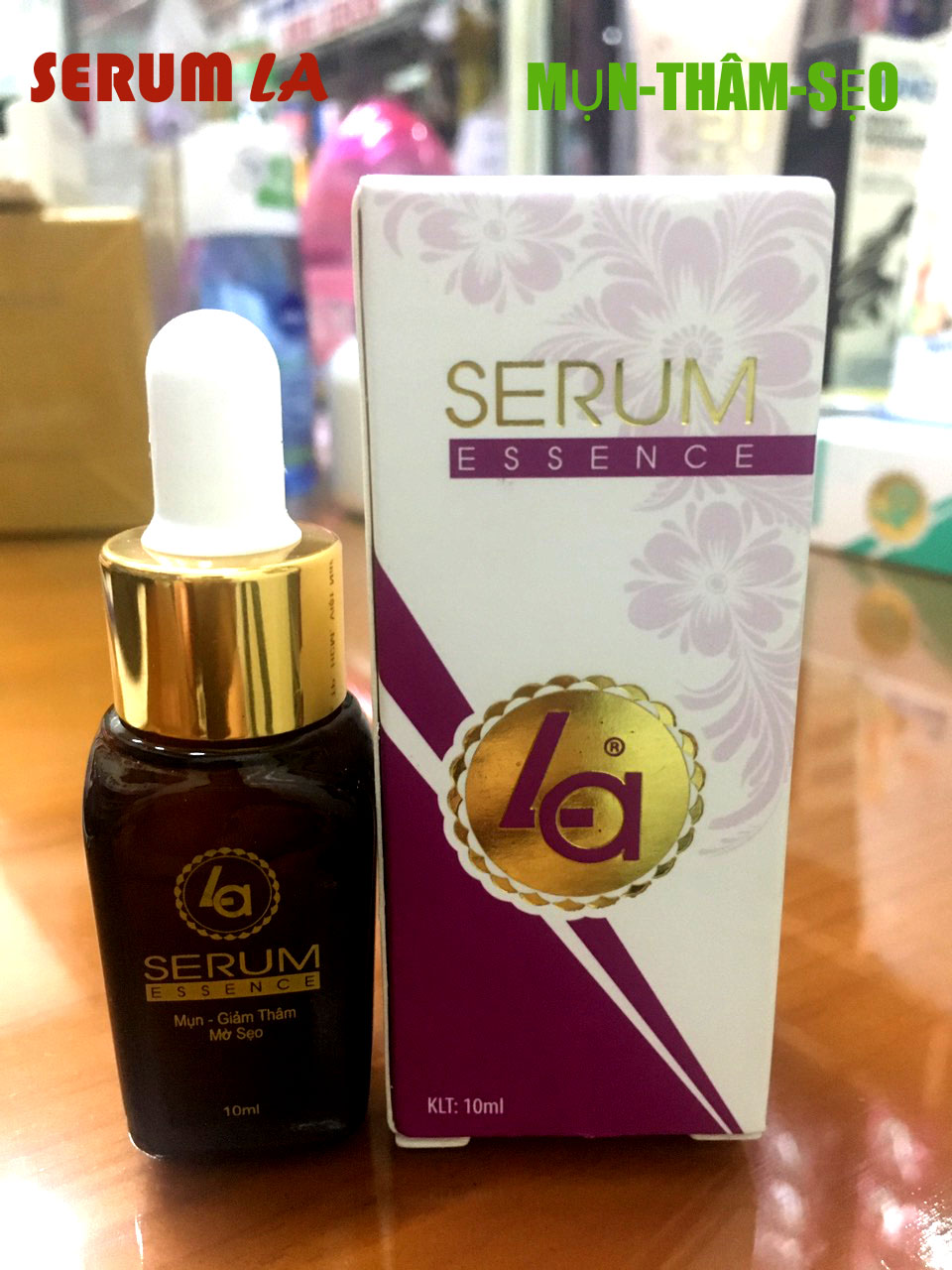 Serum Sạch mụn- Giãm thâm - Mờ sẹo LA 10ml