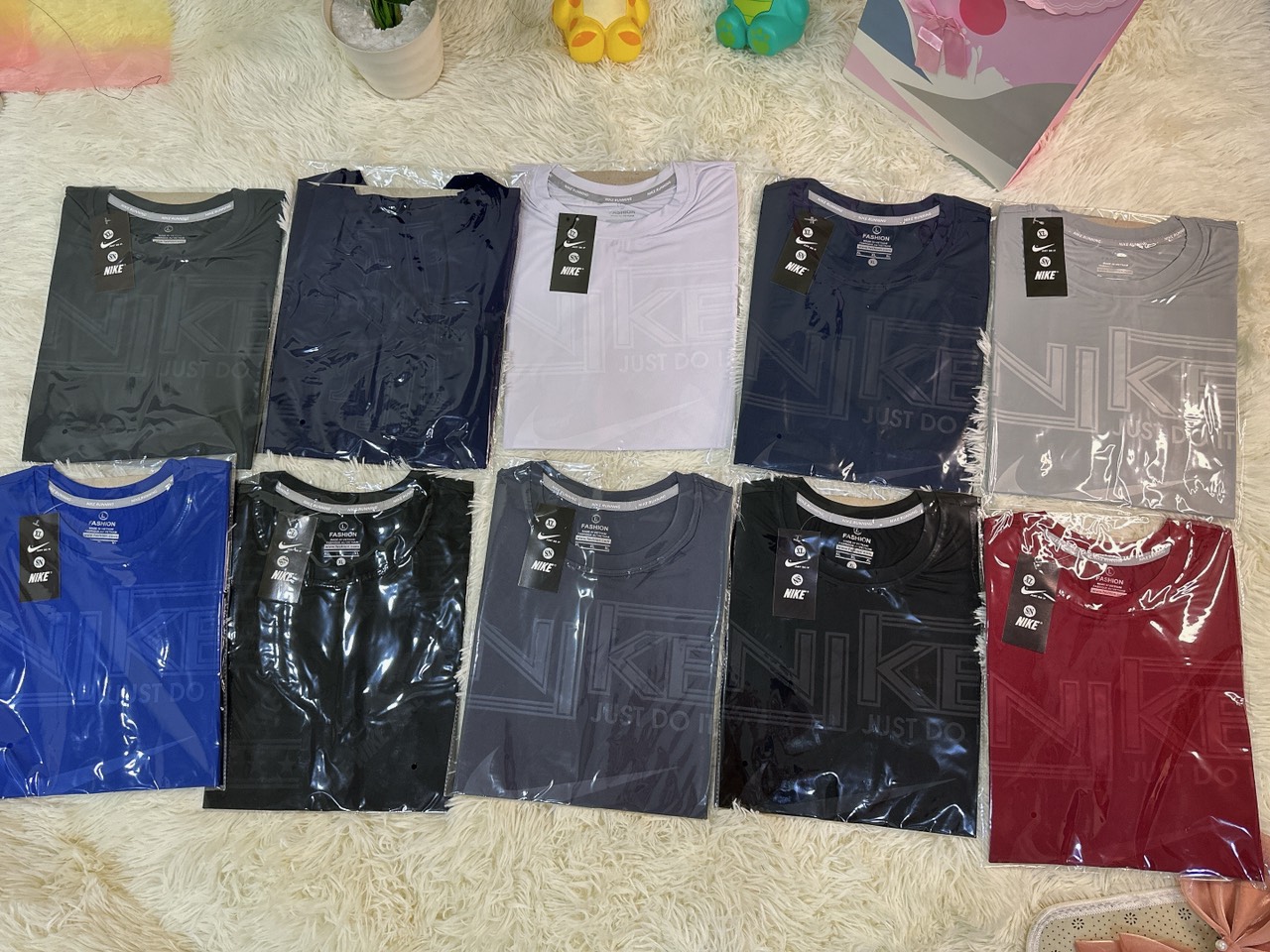 : Thun cotton co giãn 4 chiều. - Xuất xứ: Việt nam.