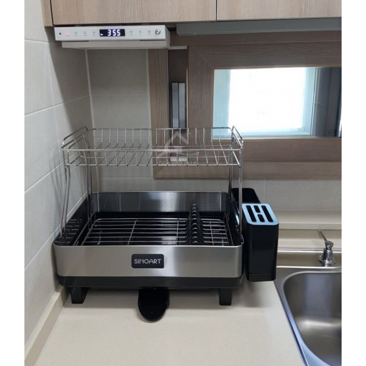 Kệ để chén bát 2 tầng inox sinoart