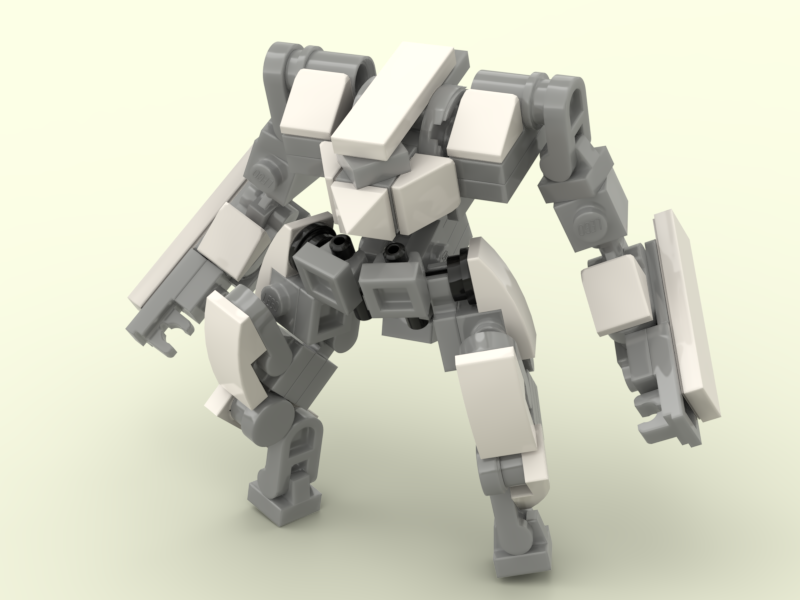 Đồ Chơi Lắp Ráp Robot Moc Mech Creep