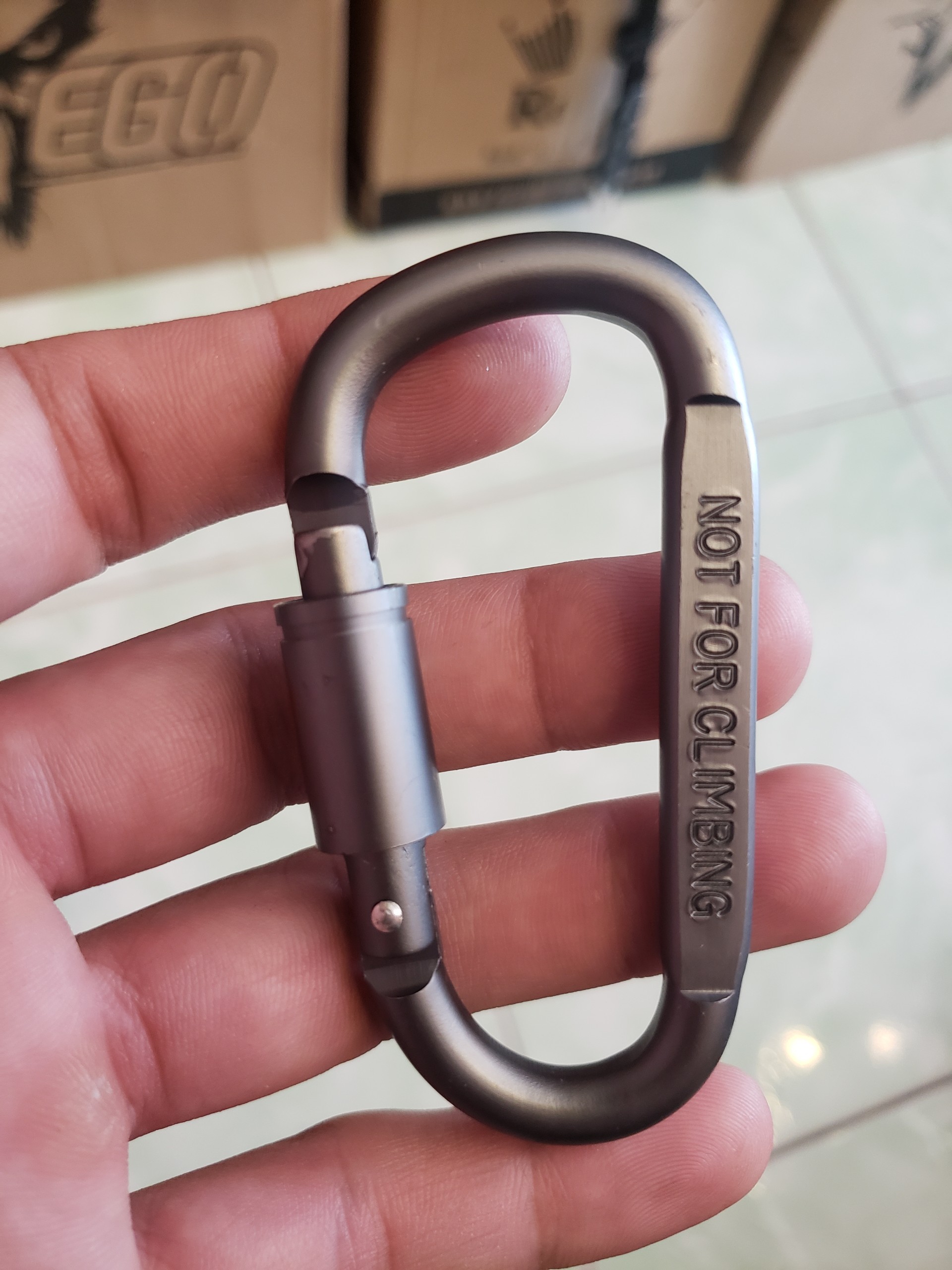 Móc treo đồ hợp kim siêu bền chữ D
