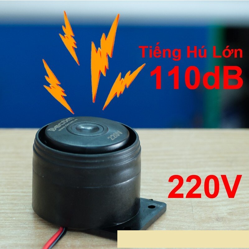 Còi hú báo động 110db nguồn điện 220v