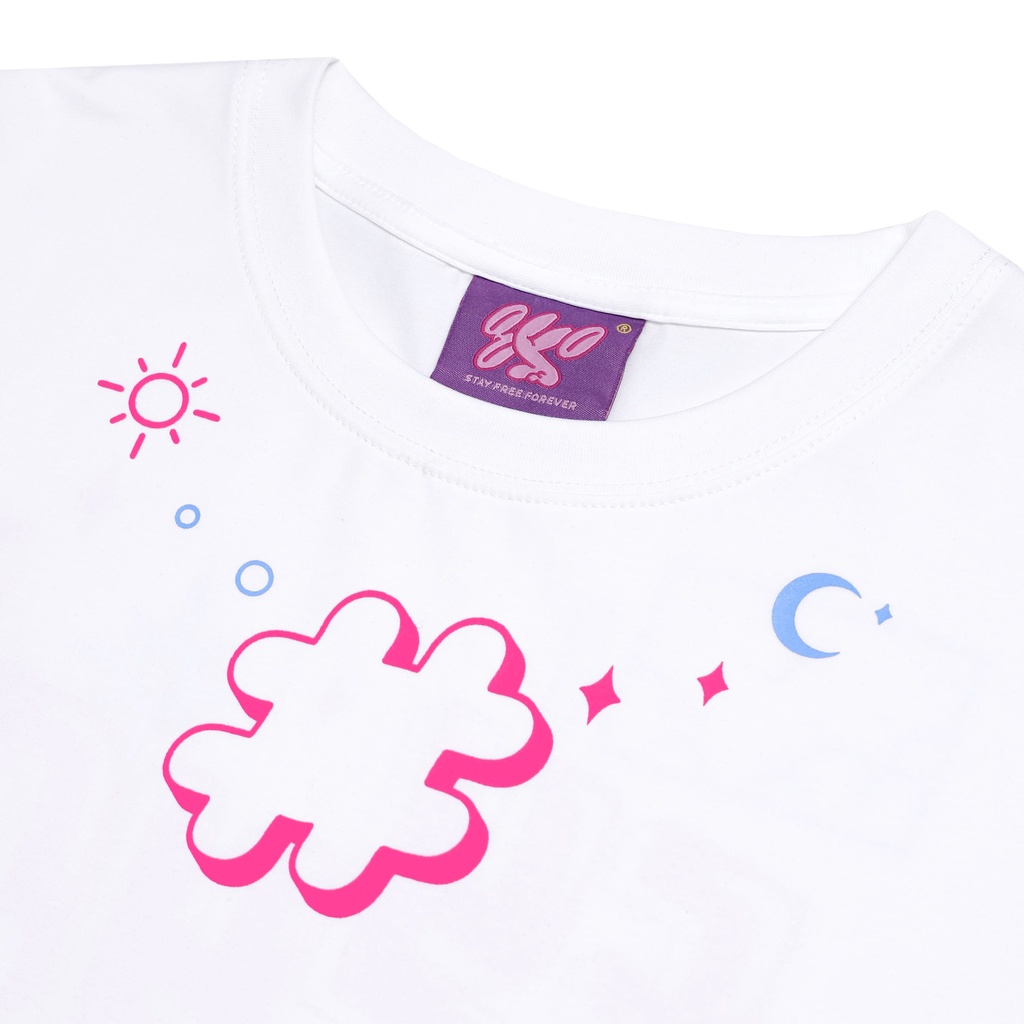 luck Áo thun 8YO Universe Tee ver2.0 - Trắng