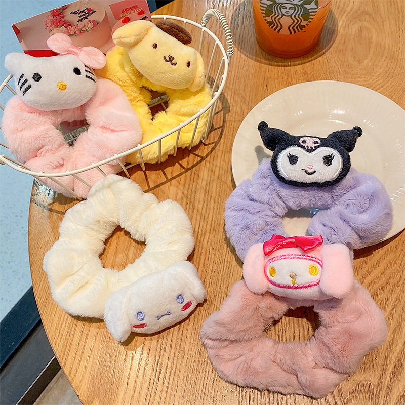 Cột tóc lông con vật cute