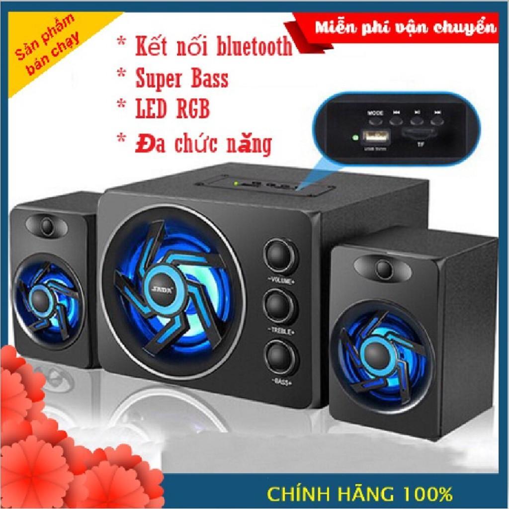 (Video) Loa Máy Tính Gaming Cực Chất D-209 ( Kết Nối Bluetooth, USB, Thẻ Nhớ) Bảo Hành 12 Tháng, Gọn nhẹ hơn Loa Bluetooth mini, loa di động giá rẻ hỗ trợ thẻ nhớ, FM, USB KING CROWN SC211, Loa bluetooth