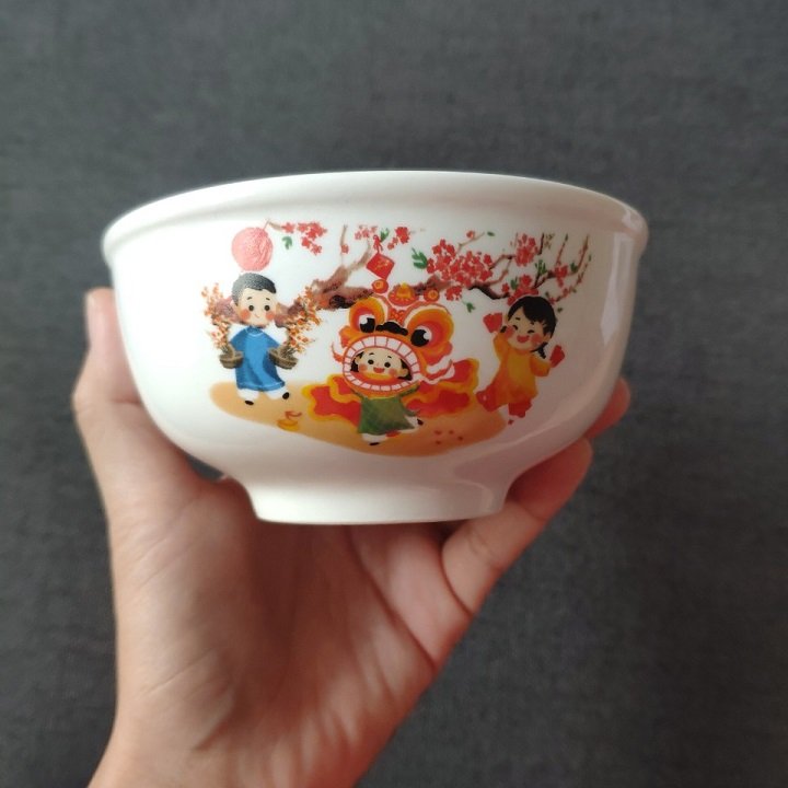 [HCM]bộ chén tô dĩa sứ - chén tô dĩa sứ