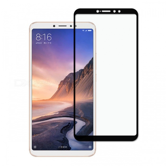 Cường lực full màn cho Xiaomi Mi Max 3 (Đen)