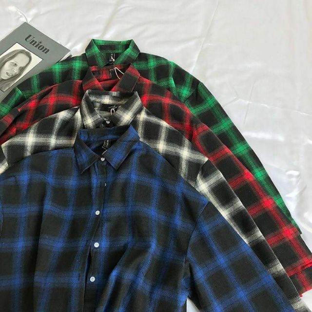 [HCM]Áo sơ caro (flannel)