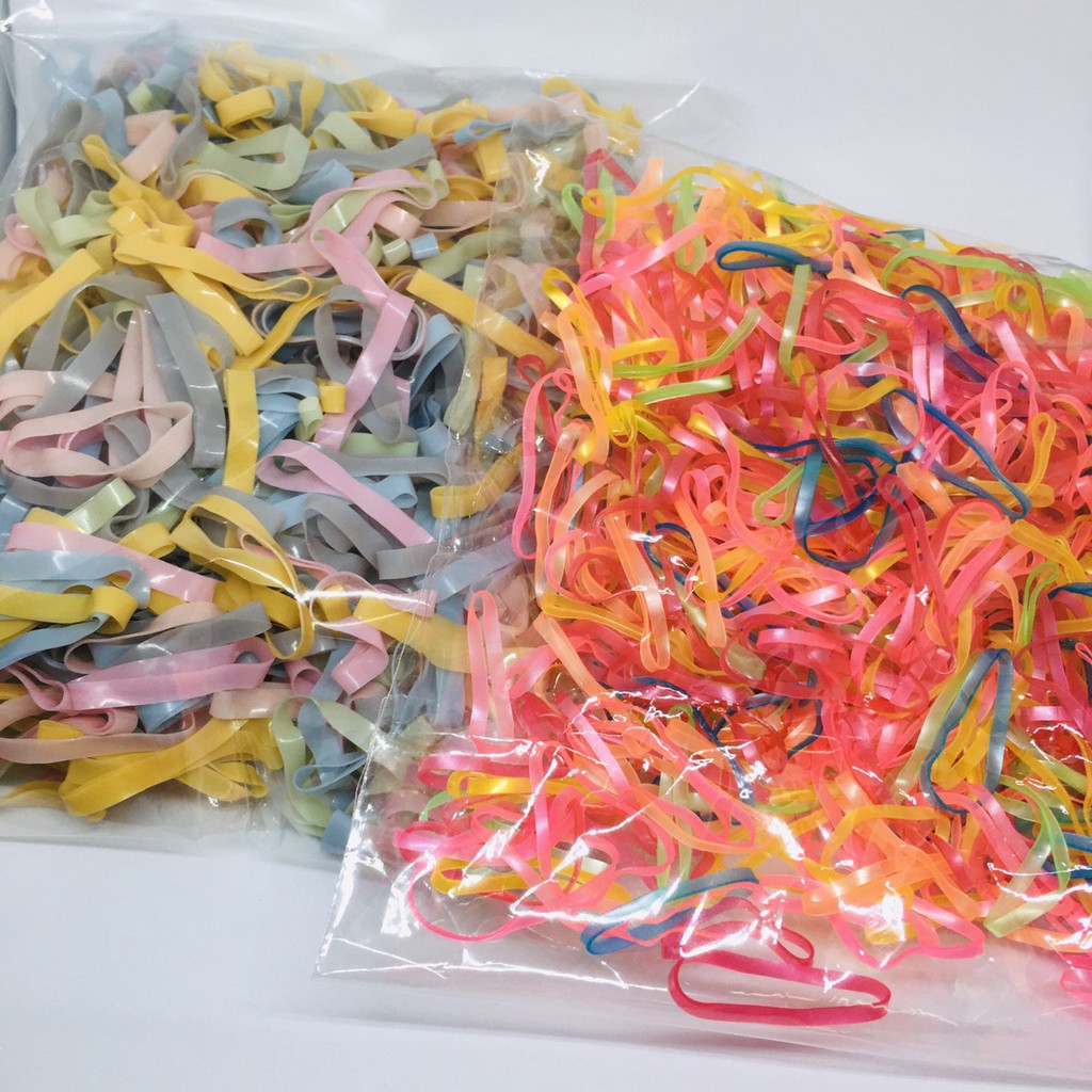 GIFF set chun cột tóc gam màu pastel trẻ trung siêu dai bền