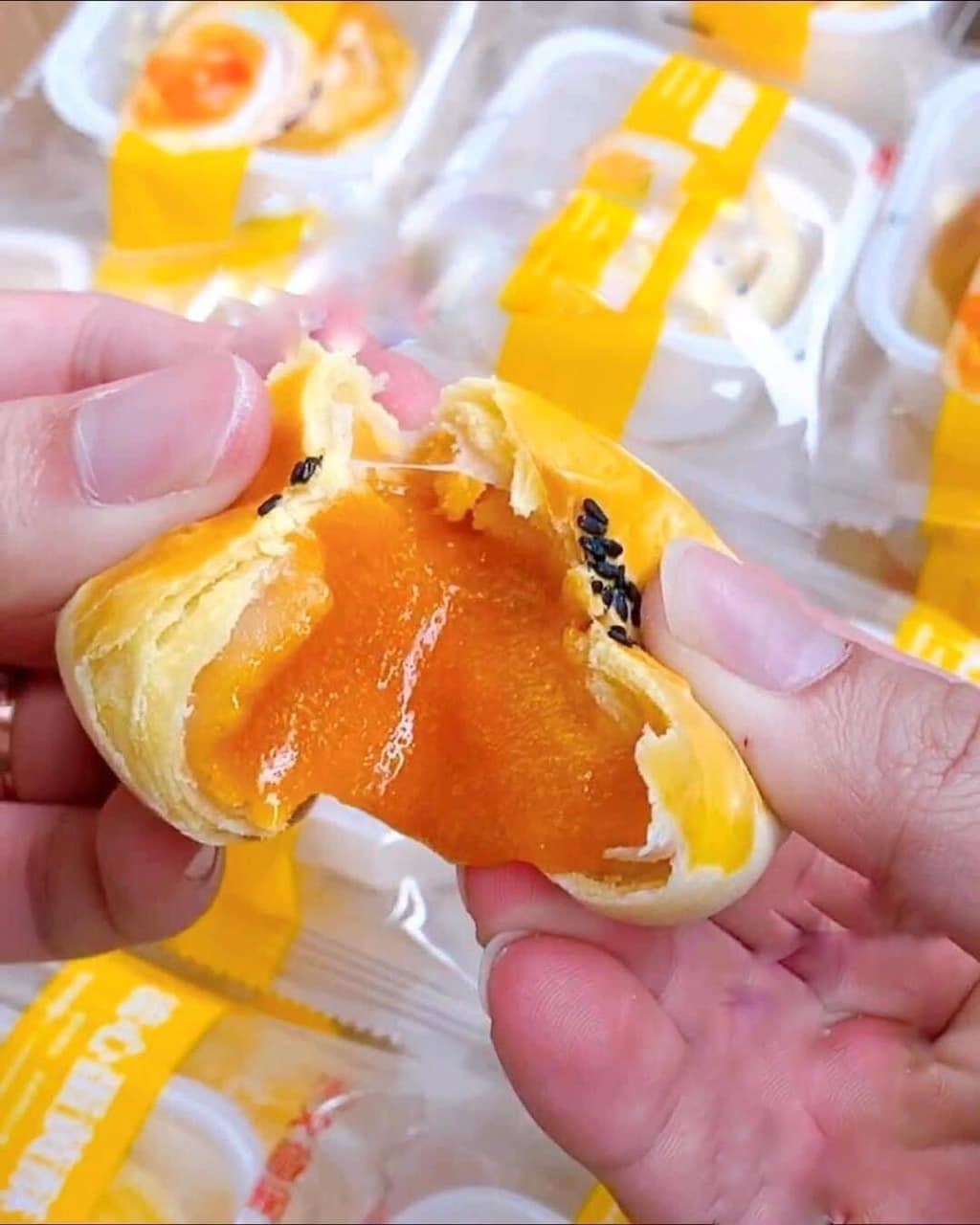 Bánh trứng chảy thùng 2.5kg.
