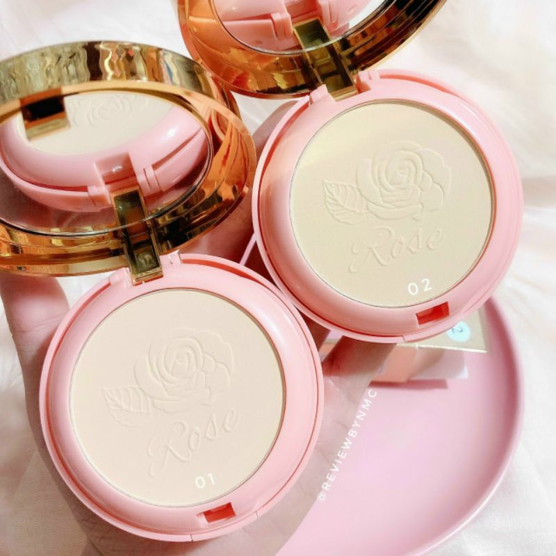 🌹🌹🌹Phấn nền trang điểm 2 tầng Karite Rose THAILAND