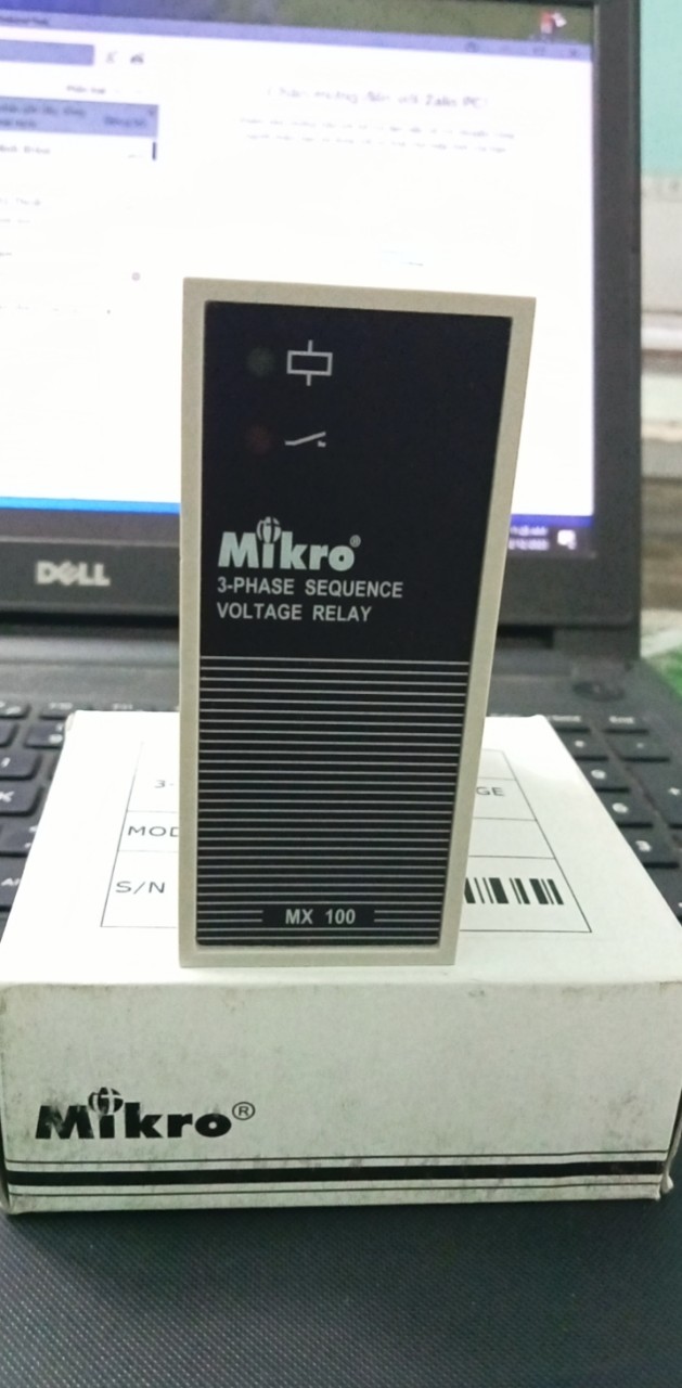 Role bảo vệ điện áp Mikro MX100 400V