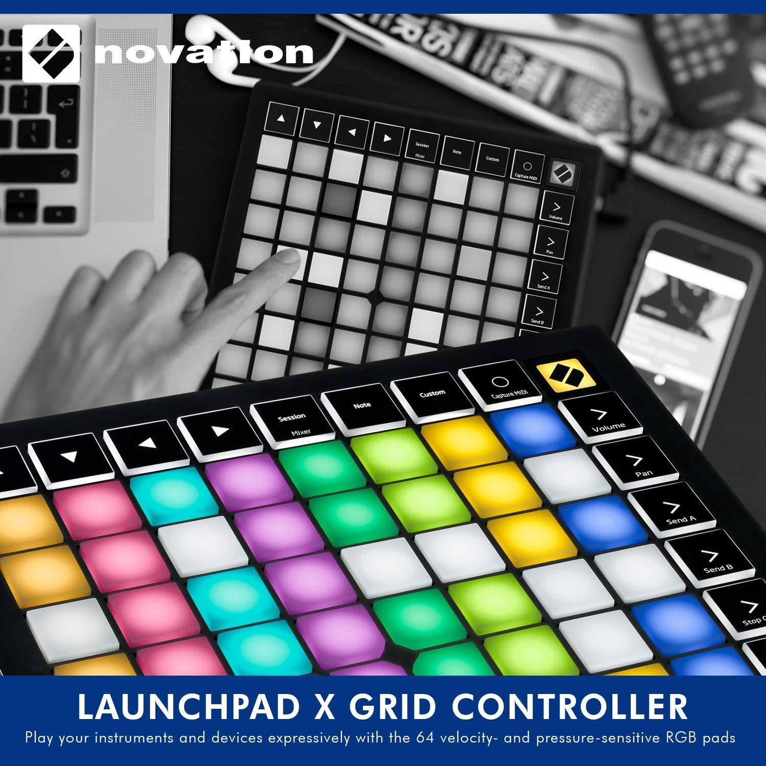 [Trả góp 0%]Bàn sáng tác nhạc điện tử Novation Launchpad X
