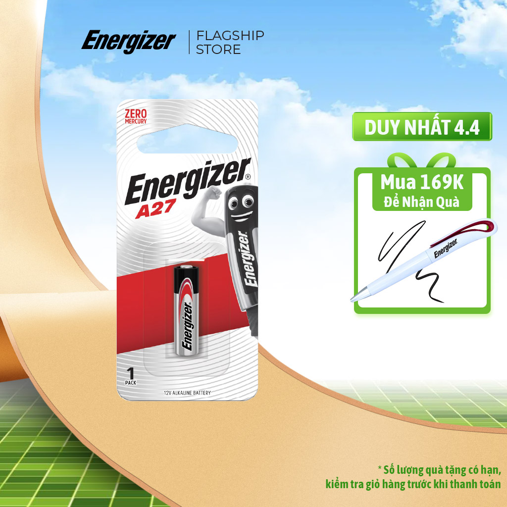 Pin A27 Energizer Specialty A27 BP1 - Vỉ 1 Viên