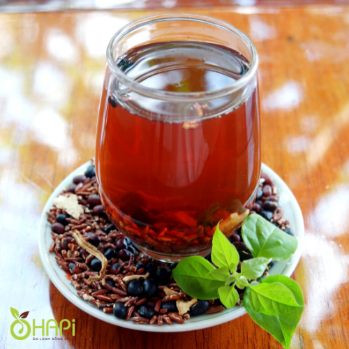 Trà gạo lứt ngũ vị gói 25gr tiện lợi