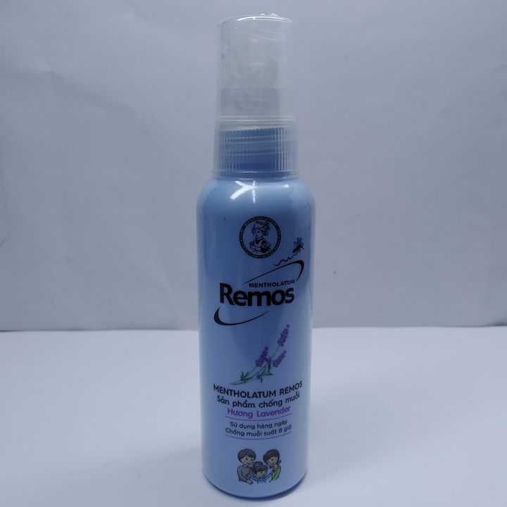 CHAI XỊT CHỐNG MUỖI REMOS LAVENDER - Chai 60ml