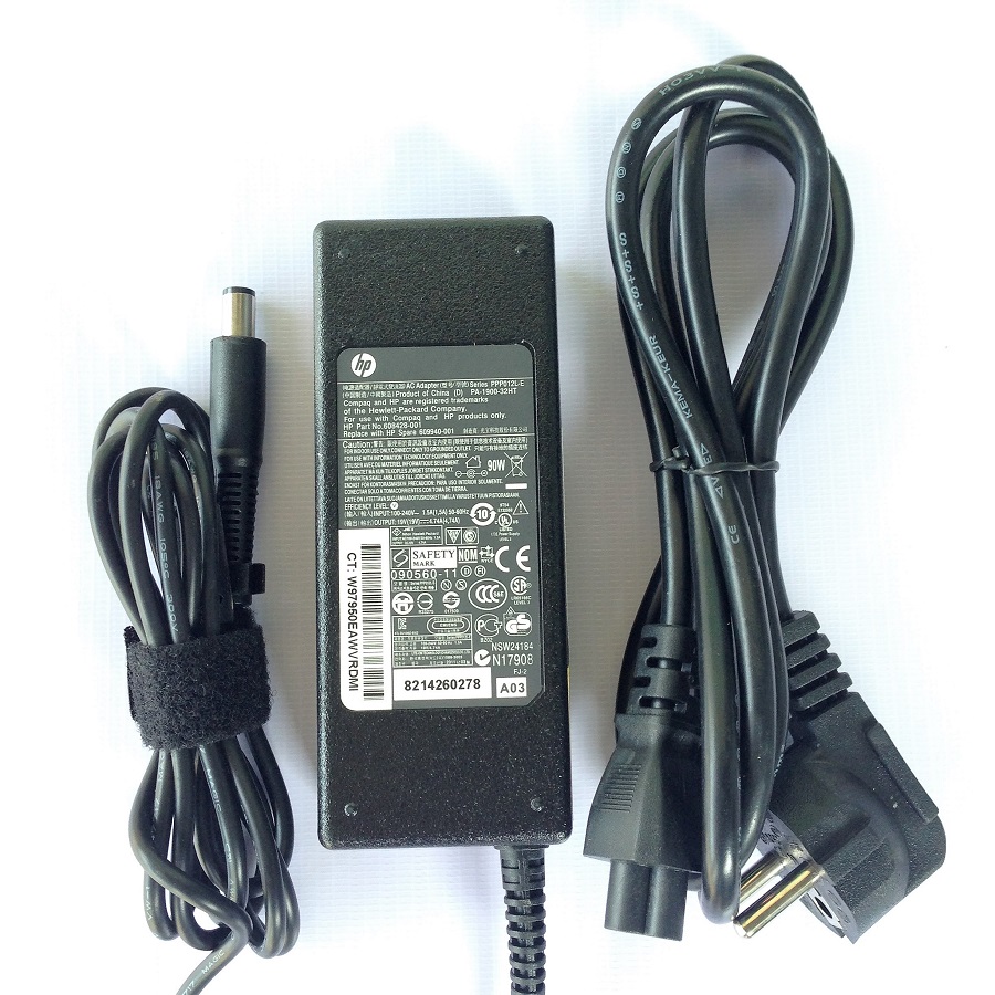 Adapter Sạc Laptop HP 90W Đầu Kim 19V 4.74A