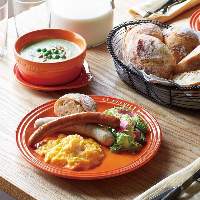 Bộ đĩa gốm sứ Le Creuset 18cm