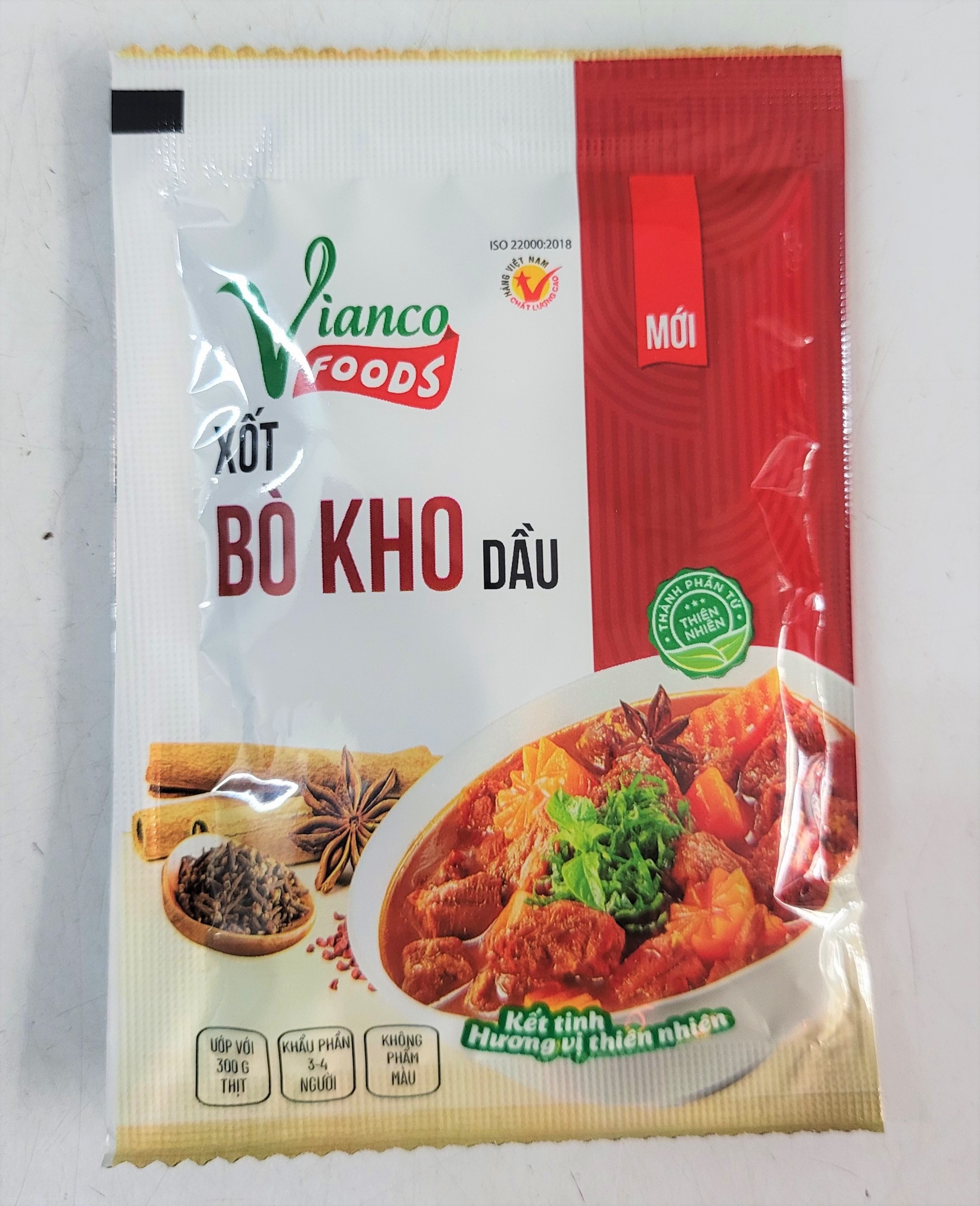[Gói 25g] XỐT BÒ KHO DẦU [VN] VIANCO Beef Stew Oil Sauce