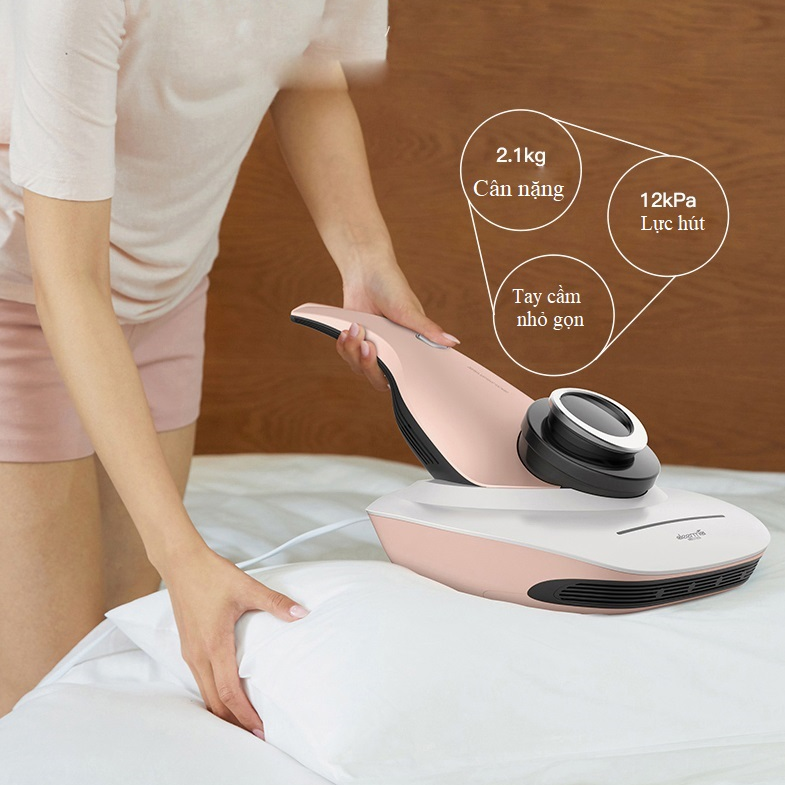 Máy Hút Bụi Giường Nệm Sofa Diệt Khuẩn DEERMA CM1000
