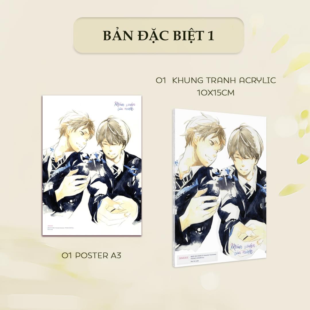 Sách - Mùa xuân của nước (truyện tranh)