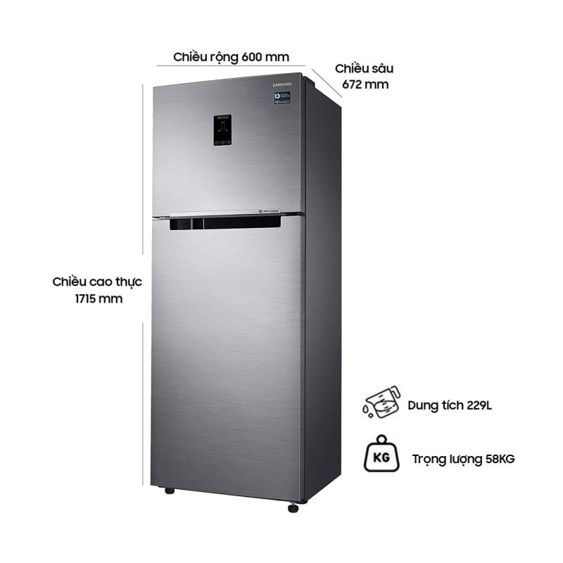 Tủ lạnh hai cửa Samsung Twin Cooling Plus RT29K5532S8 299L (Bạc) - Hãng phân phối chính thức