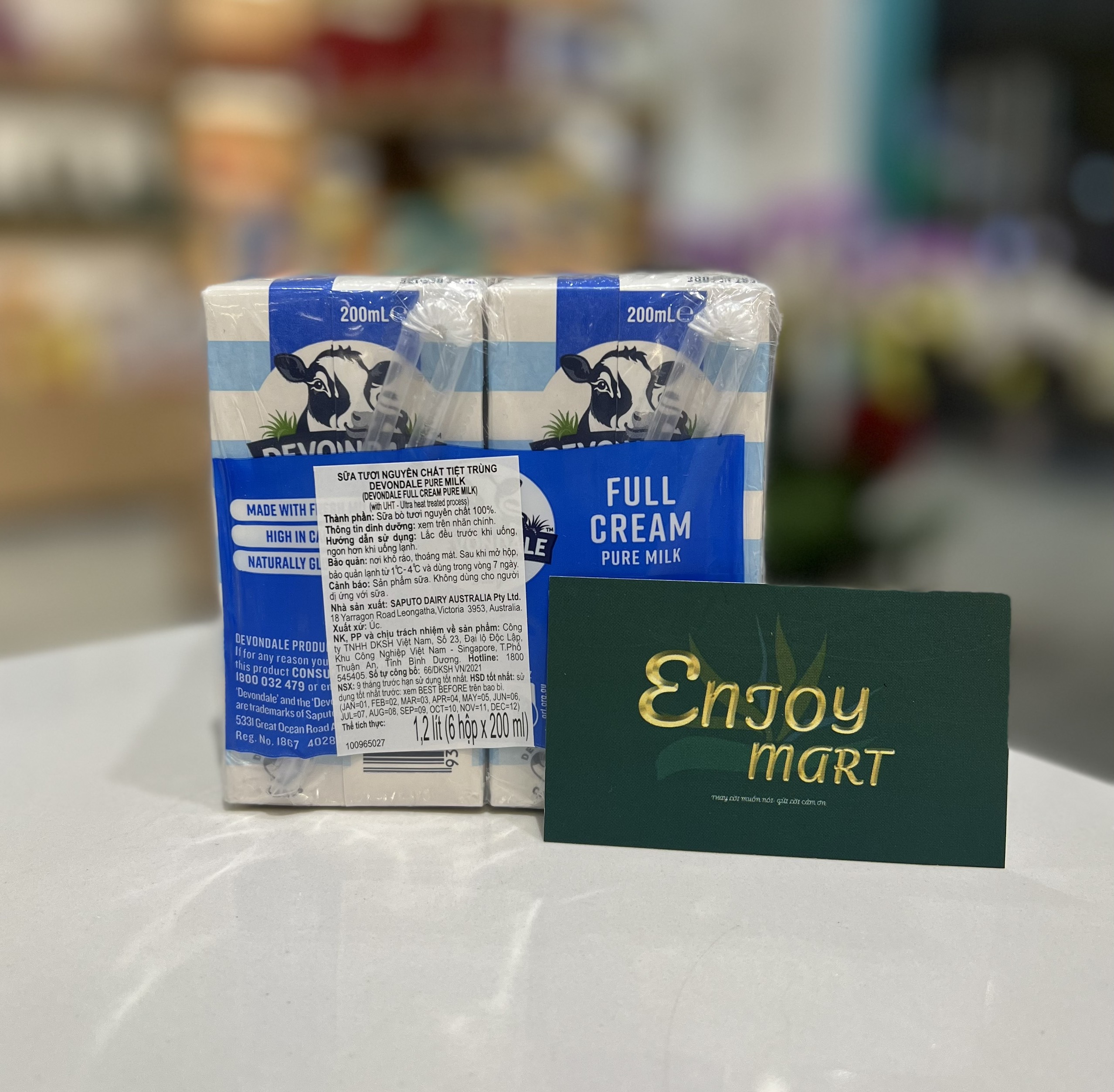 SỮA DEVONDALE NGUYÊN KEM 200ML (x24 HỘP)
