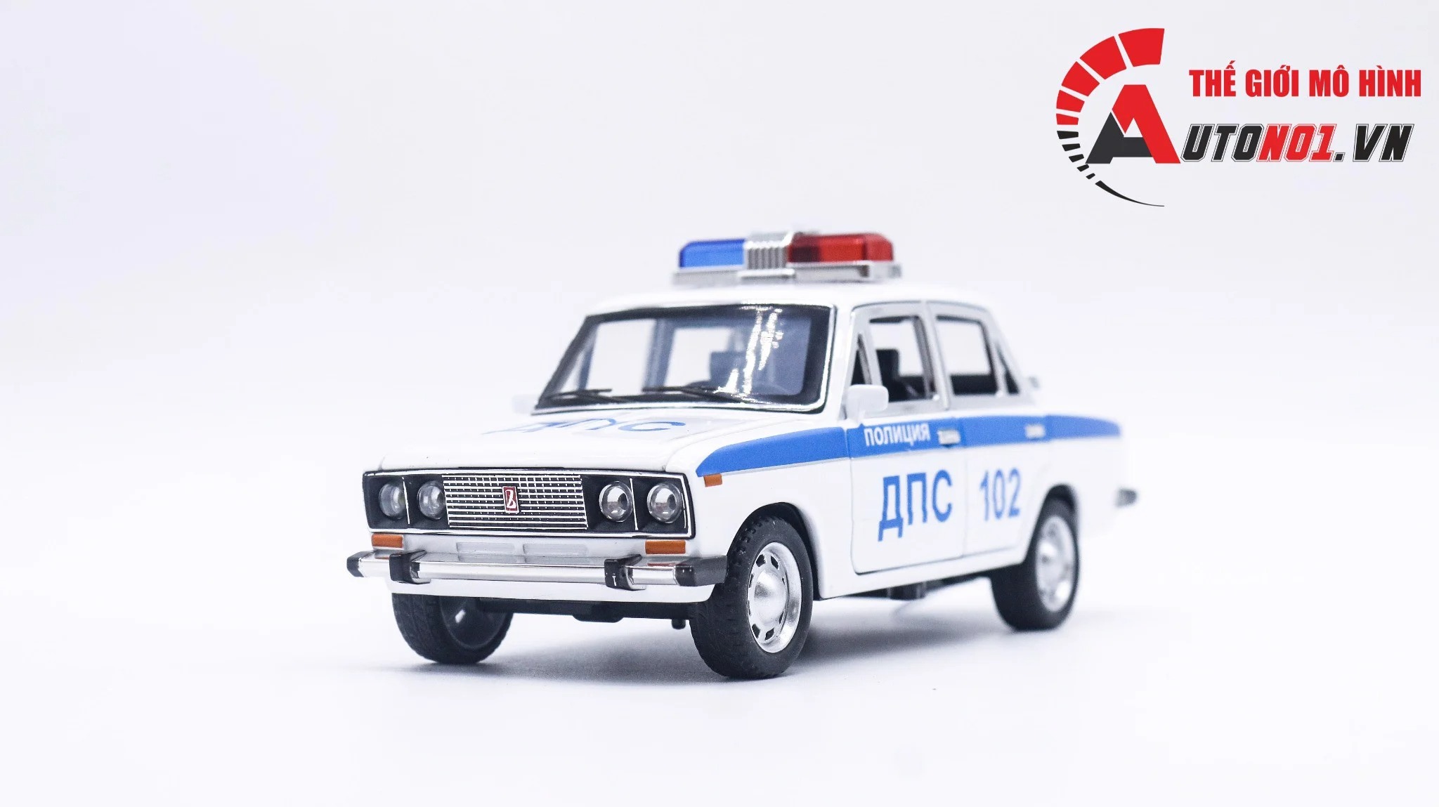 Mô hình xe lada 2106 1:24 miniauto ot415