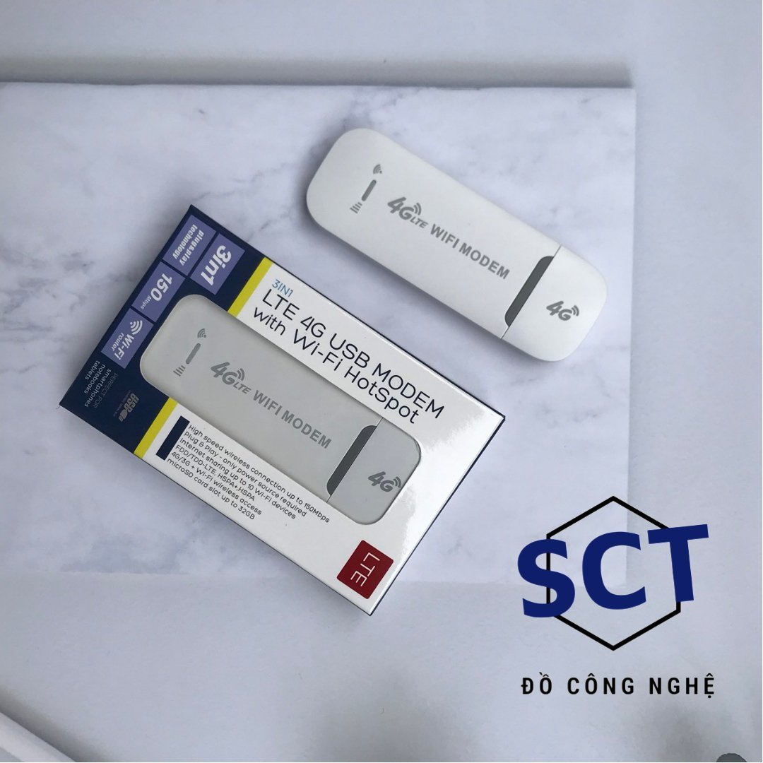 Modem phát Wifi từ Sim 4G Dongle LTE - Usb Phát Wifi Thế Hệ Mới - Bảo hành 3 tháng