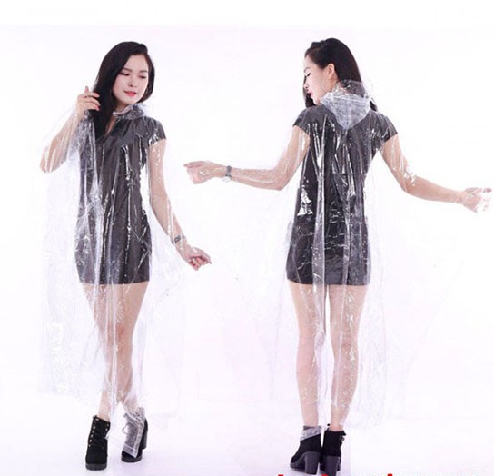 Áo Mưa Trong Suốt 1 Đầu Cao Cấp