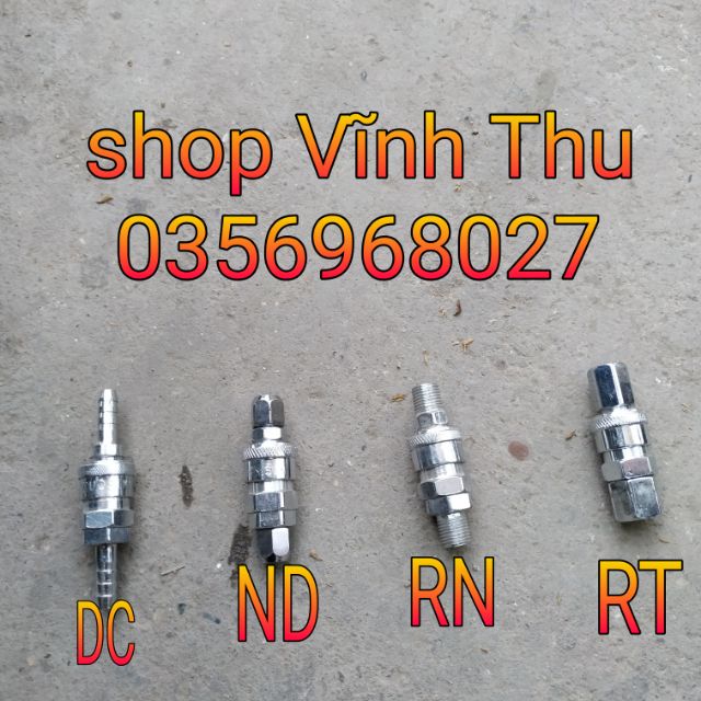 Đầu nối dây hơi ; đầu nối nhanh phi 8 - phi 10