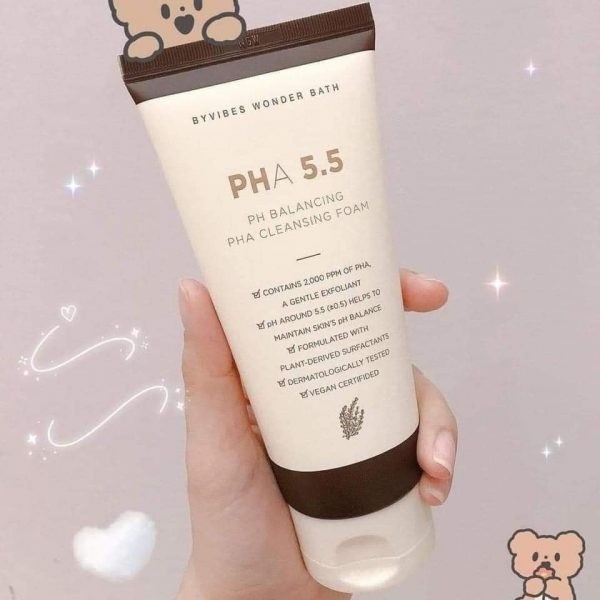 SỮA RỬA MẶT BYVIBES WONDER BATH PHA 5.5 150ML