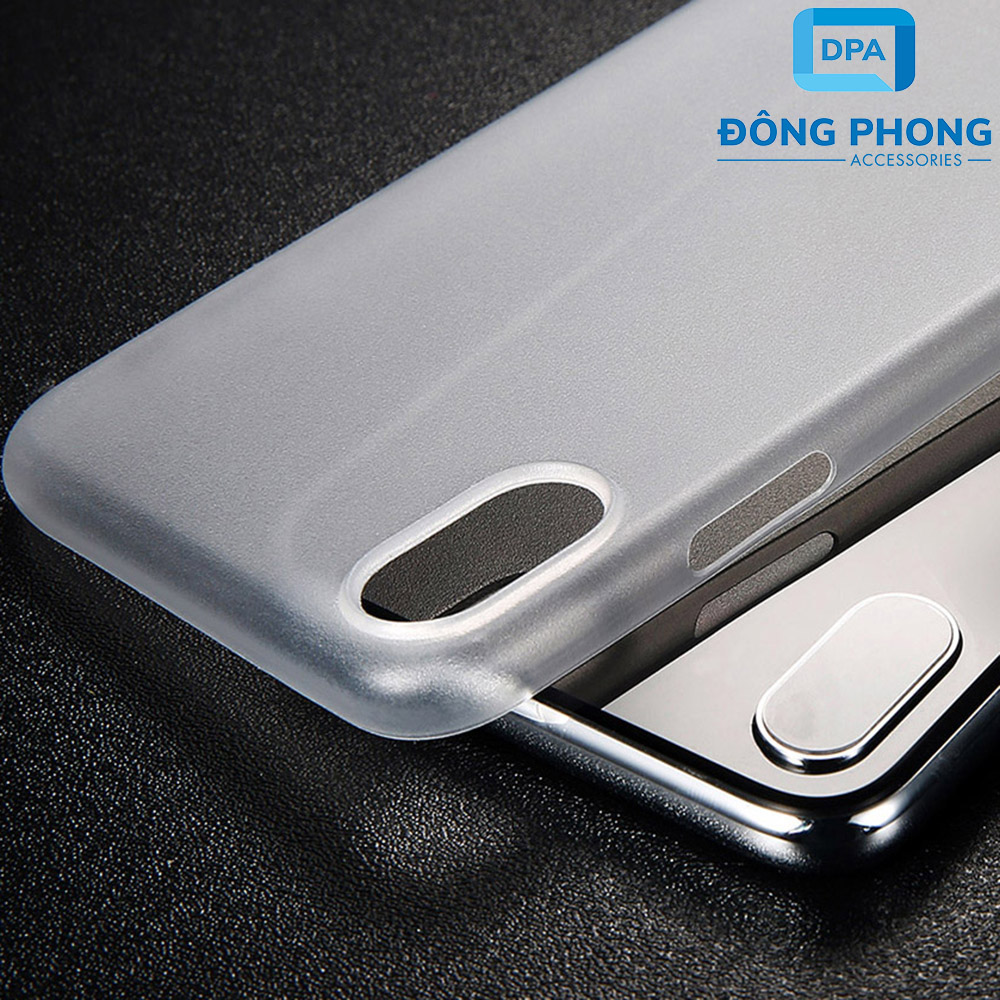 Combo 2 Ốp Lưng Trong Nhám Siêu Mỏng Unibody iPhone X, XS, XS MAX