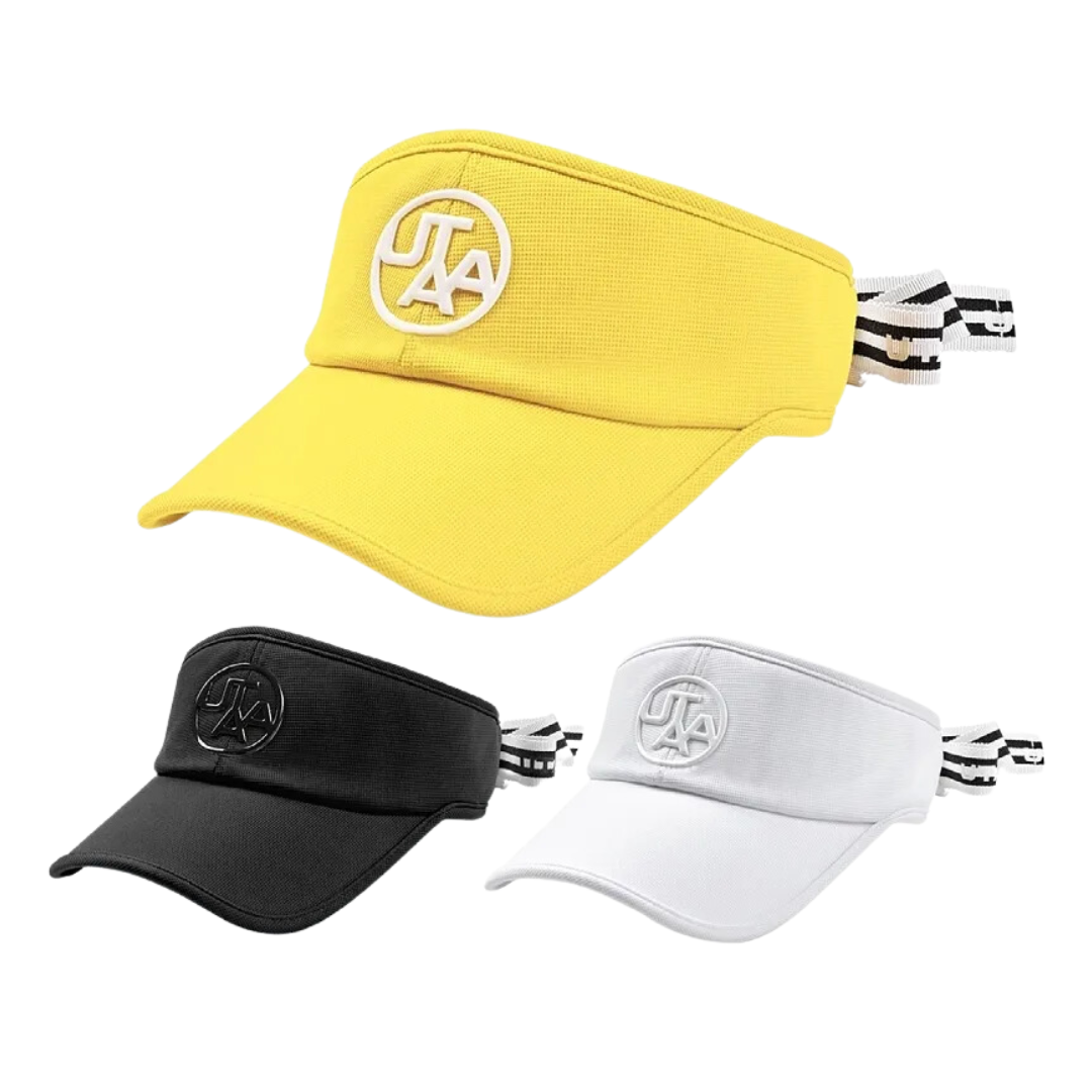 Mũ Golf Nữ Nửa Đầu Thắt Nơ Đen Trắng - Hat