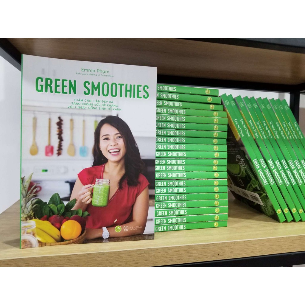 Combo 2 cuốn Eat Clean Ăn Sạch Sống Khỏe + GREEN SMOOTHIES Giảm cân, làm đẹp da, tăng cường sức đề kháng với 7 ngày uống sinh tố xanh