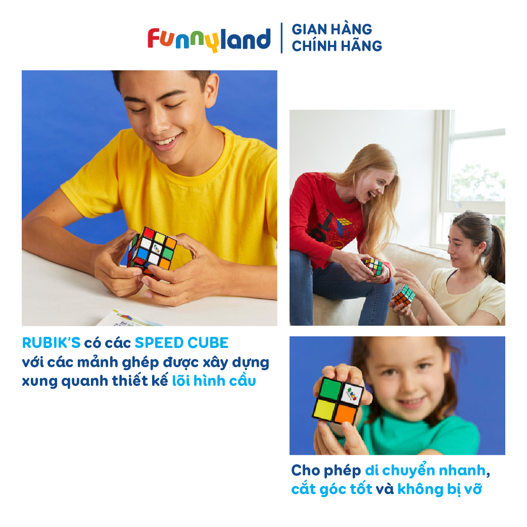 Đồ chơi Rubik 3x3 Spinmaster Rubik's - Funnyland
